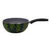 Wok Acero Inoxidable Doral Happy Color Verde 22 cm