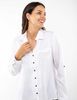 Blusa Lisa Manga Larga  Mujer Alma