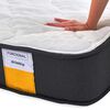 Cama Europea Drimkip Base Dividida Queen Funcional + Respaldo + Topper