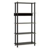 Biblioteca TuHome Cubik 1 Wengue/Duna