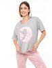 Pijama de Algodón Manga Corta Tinker bell Mujer Disney