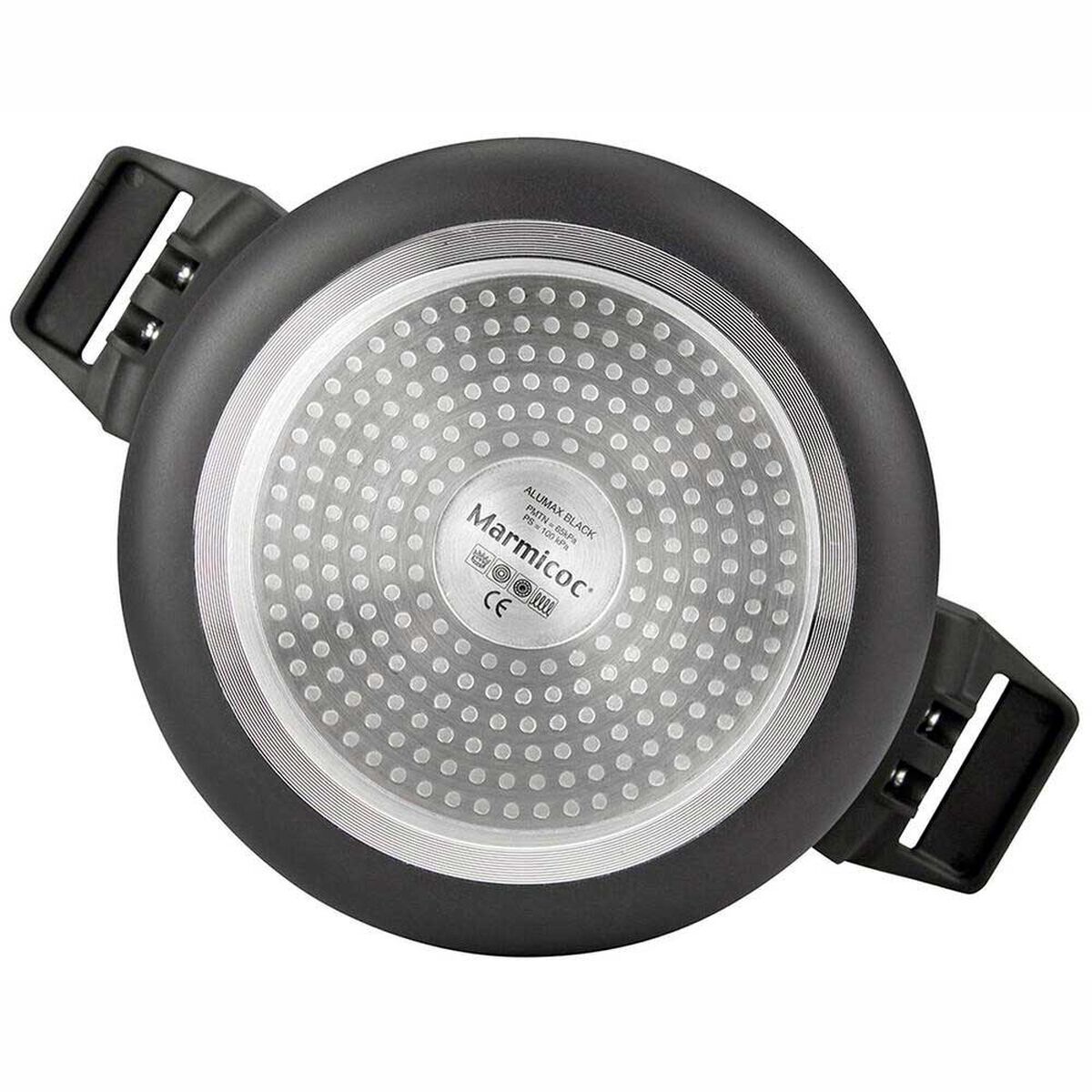 Olla a Presi&oacute;n Aluminio Marmicoc Black 6 Lt