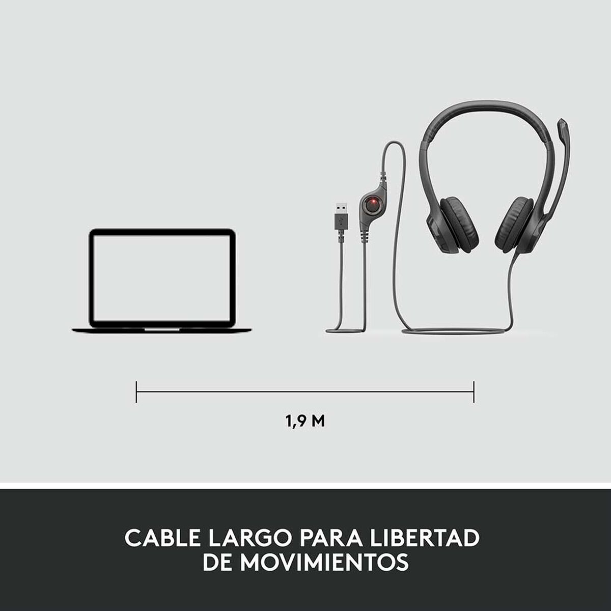 Audífonos On Ear Logitech 29LOGHD390