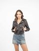 Chaqueta Biker Ecocuero Mujer Soviet