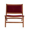 Sitial Latam Home Hannover Tela Velvet 1 Cuerpo Burdeo