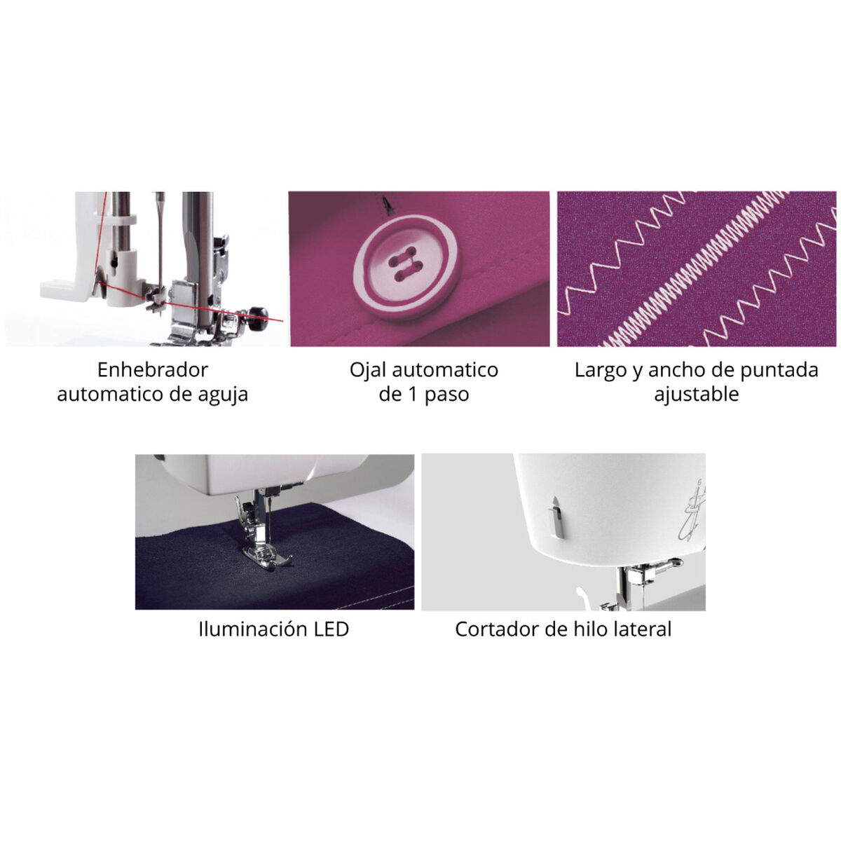 Máquinas de Coser Necchi K132A