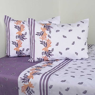 Imagen 1 del producto Juego de Sábanas American Family 144 Hilos King Lavanda Morado