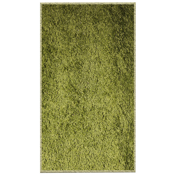 Bajada De Cama Doral Shaggy 90 x 50 cm Verde