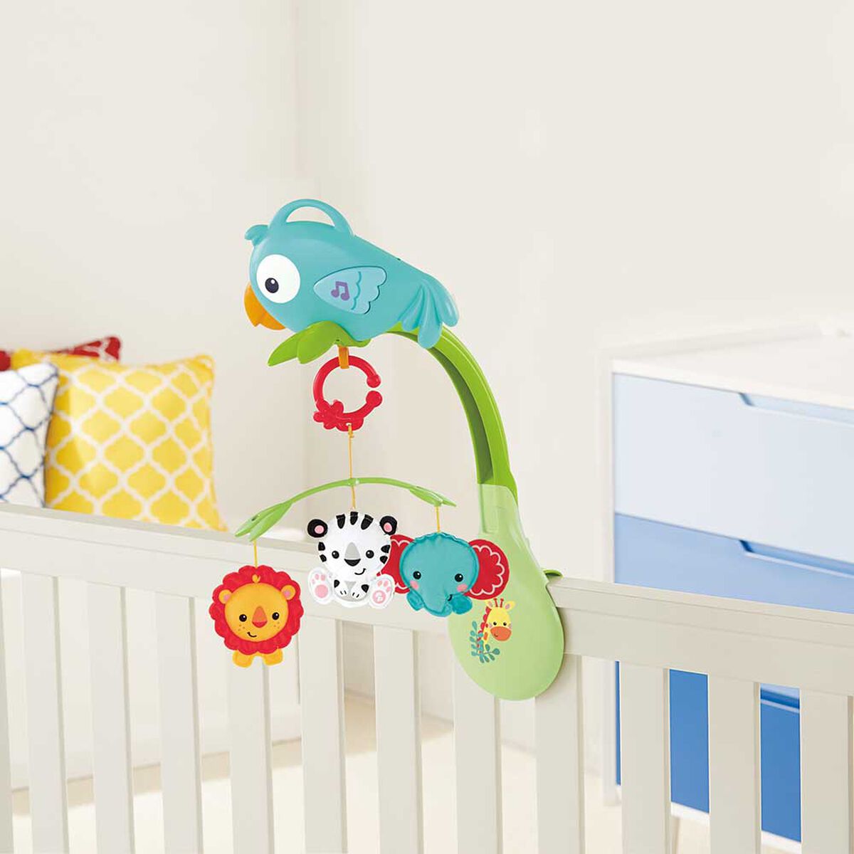 Fisher Price Móvil Musical 3 en 1 Amigos de la Naturaleza