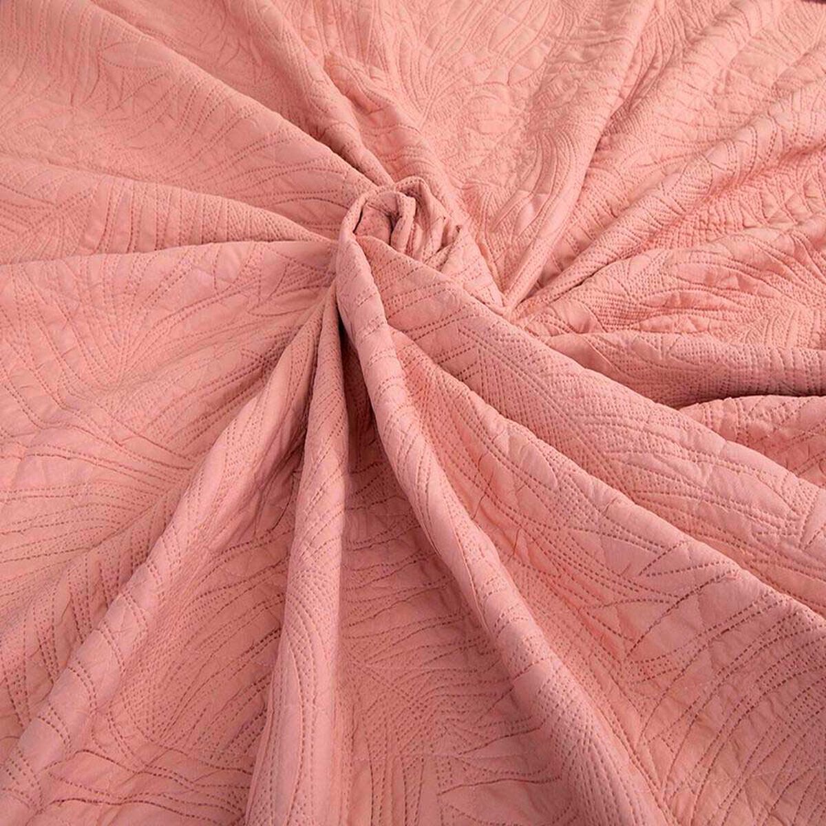 Quilt Doral King Rosa Pastel Bubbly
