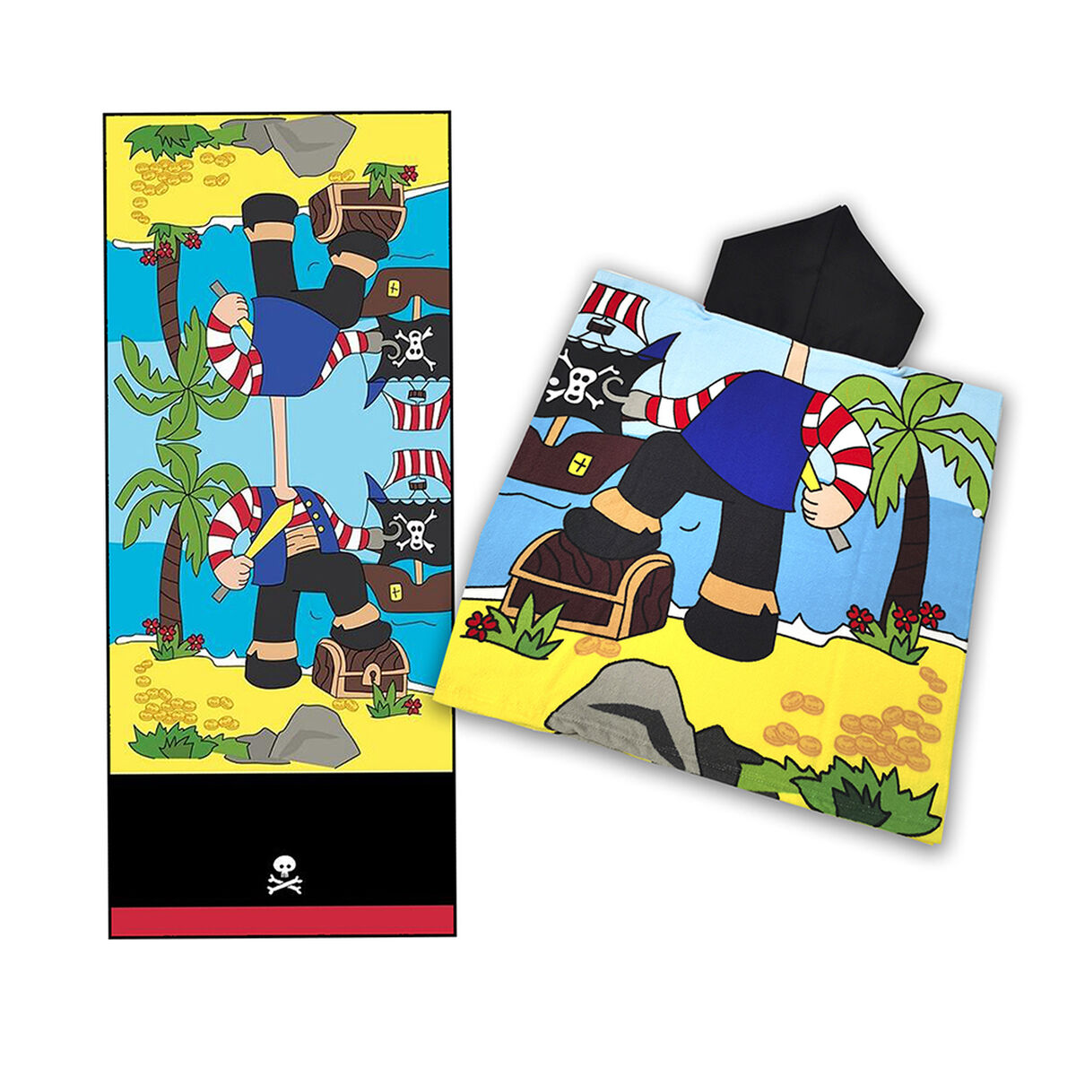 Toalla de Playa Doral Aruba 70 x 140 cm Pirata