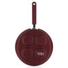 Sartén Aluminio Huevera Marmicoc Spring Granate 24 Cm