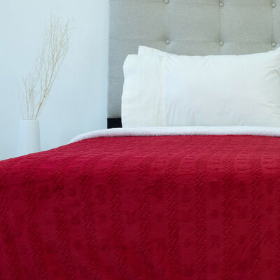 Frazada Doral Flannel Outboss Sherpa 150x200 cm D1