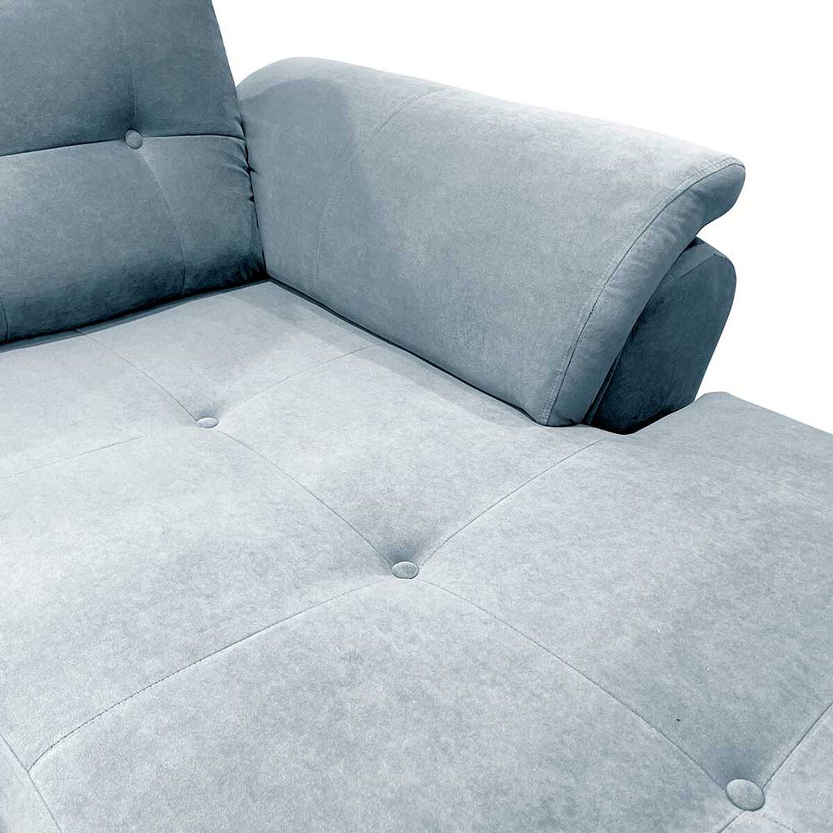 Sof&aacute; Seccional Living Factory Boston 5 Cuerpos Gris