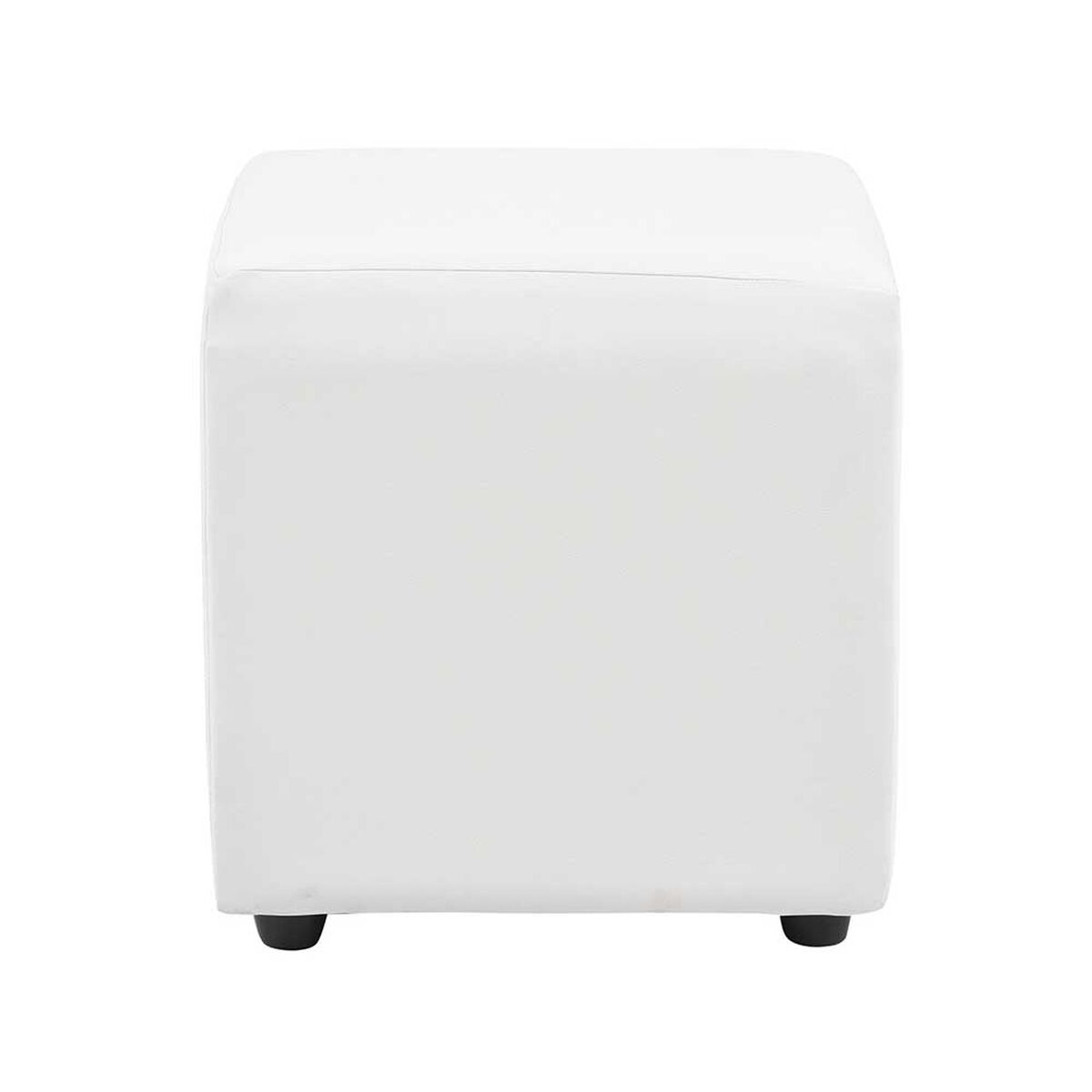 Pouf Bodevir Cali PU Blanco&nbsp;
