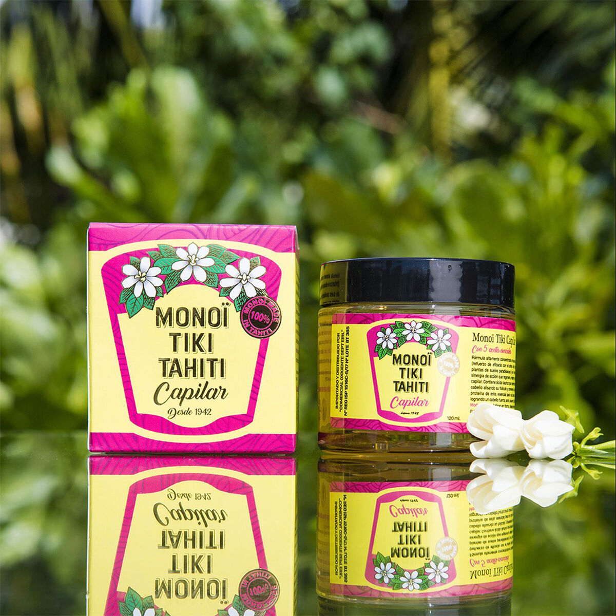 Regenerador Capilar Monoi Tiki Tahiti 120 ml
