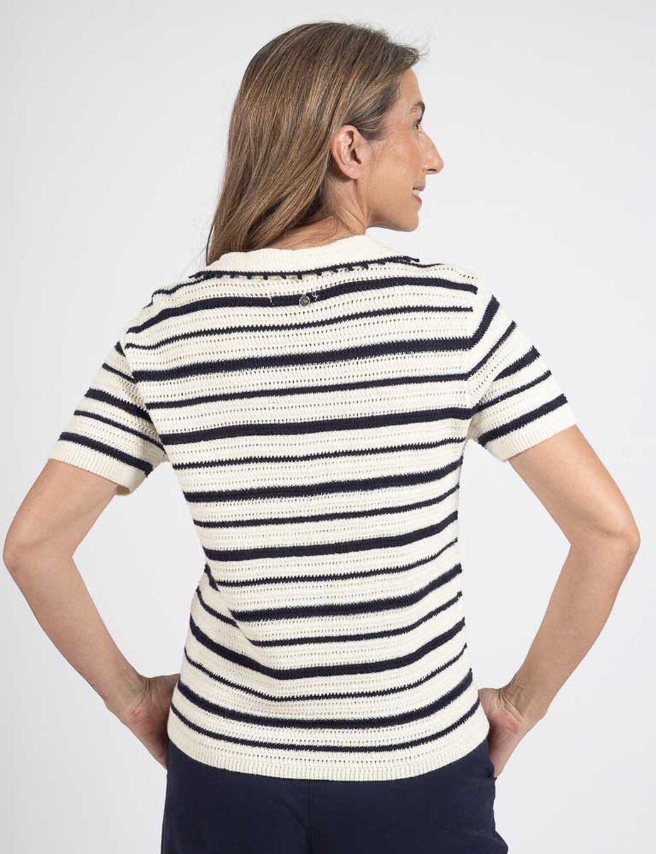 Sweater Manga Corta Mujer Portman Club
