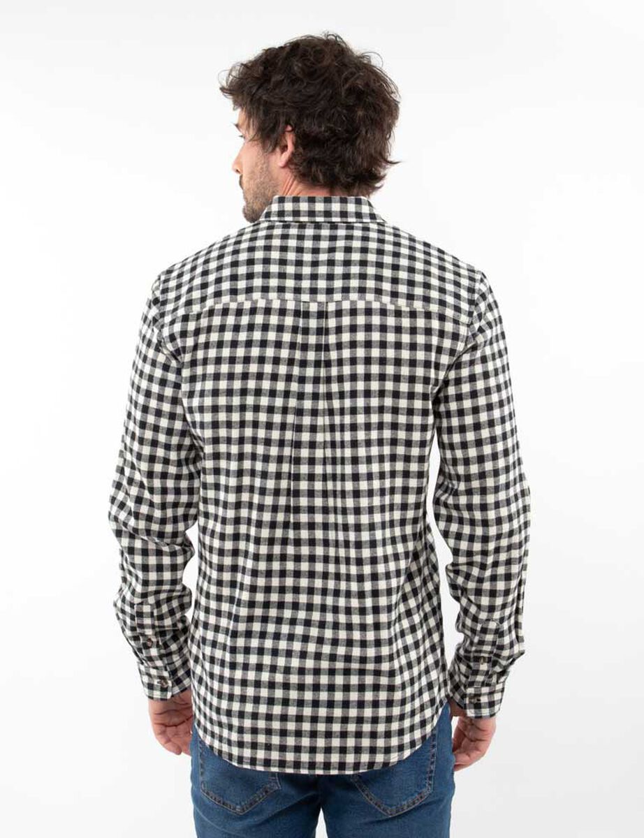 Camisa Tartán Manga Larga Hombre Portman Club
