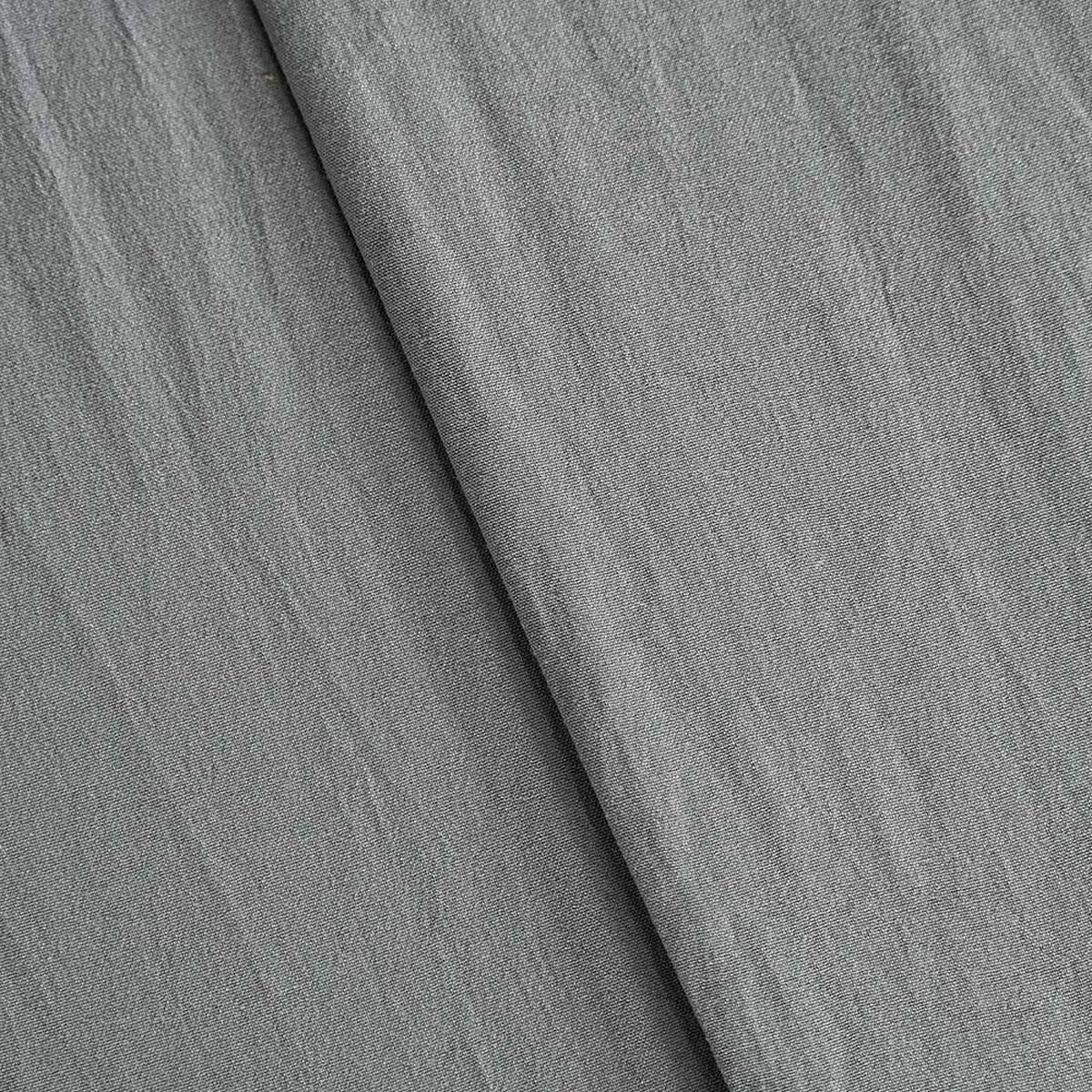 Juego de S&aacute;banas American Family 2 Plazas Liso Prewash Gris