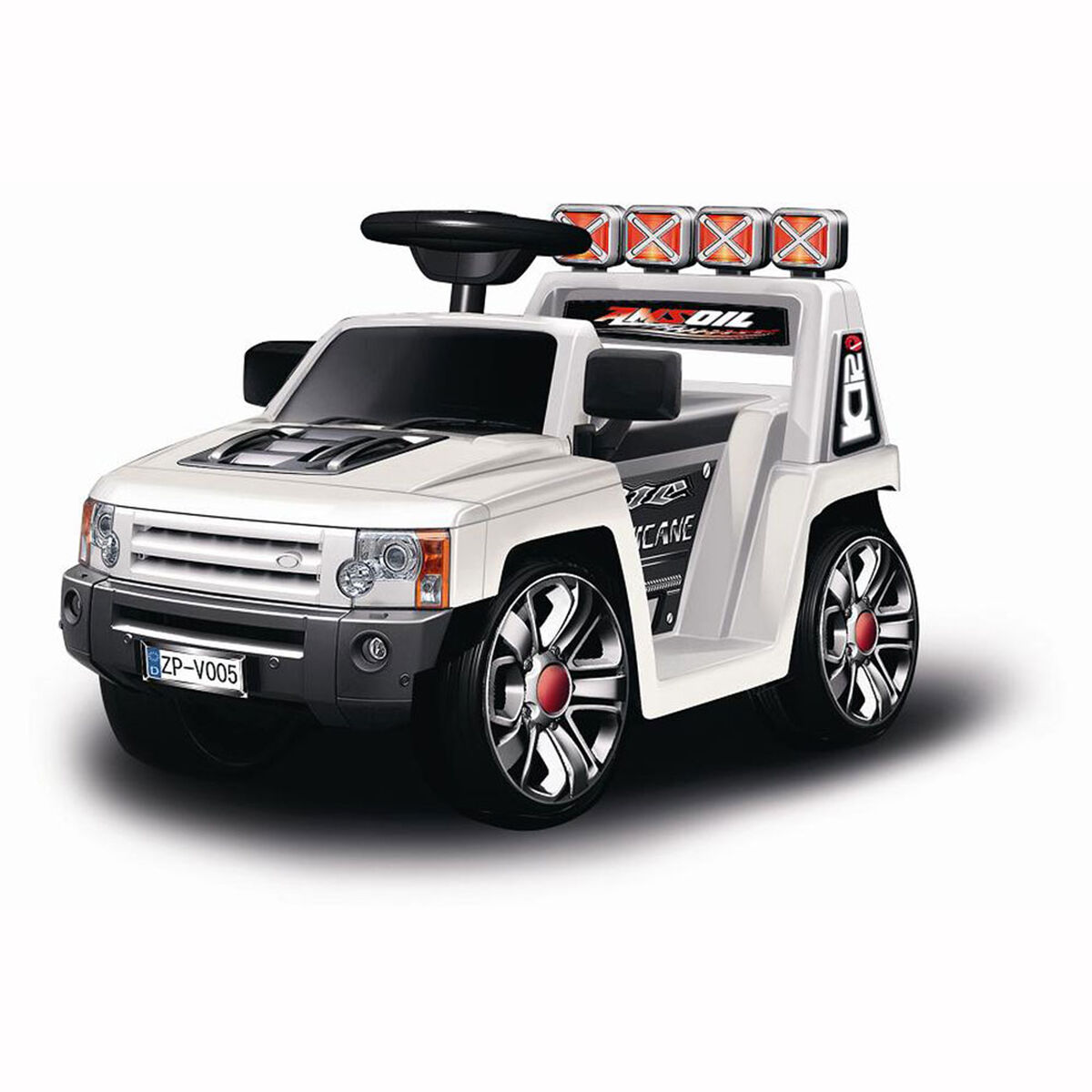 Auto Eléctrico Jeep Blanco
