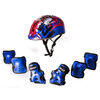 Set Protección de Patinaje 1 Casco + 2 Rodilleras + 2 Coderas +2 Muñequeras Hook