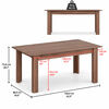 Mesa de Comedor Tuhome Portofino Avellana