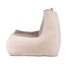 Sillon Pouf  Relan 1 Cuerpo Velvet R1 Beige
