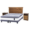 Cama Europea King Titanium New + Set Catania