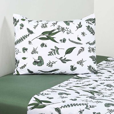 Imagen 1 del producto Juego de Sábanas Cannon1.5 Plazas 200 Hilos Greenery