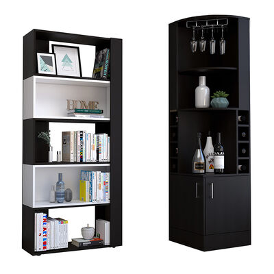 Imagen 2 del producto Bar Esquinero Kava + Biblioteca Cubo TuHome Beijing