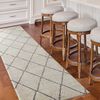 Alfombra de Pasillo Modalfo Florida Blanco 70 x 230 cm