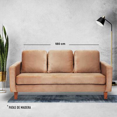 Imagen 1 del producto Sofá Latam Home Venecia 3 Cuerpos Beige