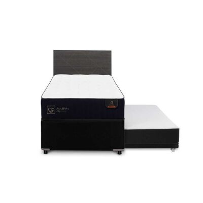 Imagen 1 del producto Cama Nido CIC Base Normal 1,5 Plazas Premium + Respaldo Villarrica