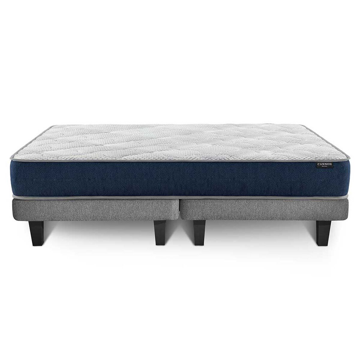 Cama Europea Cannon 2 Plazas New Still Base Dividida