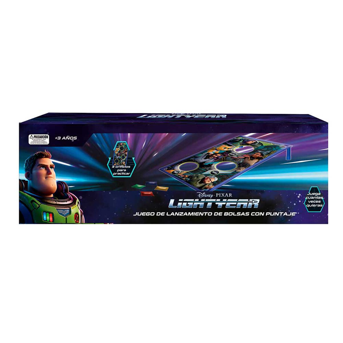Juego de Lanzamiento de Bolsas con Puntaje Lightyear Disney