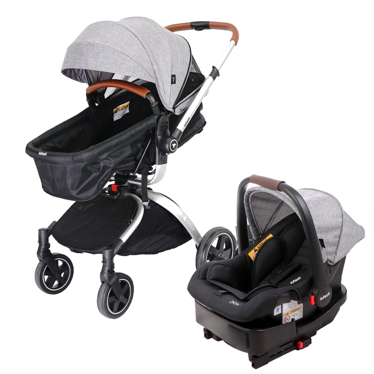 Coches Travel System Epic 360&deg; 2G F80 Grey Infanti