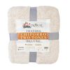 Frazada Poliéster Doral 1,5 Plazas Deluxe Beige