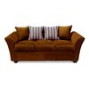 Juego de Living Elegant Detail Minesota Sofá 3 Cuerpos + Sofá 2 cuerpos + Sillón 1 Cuerpo Café