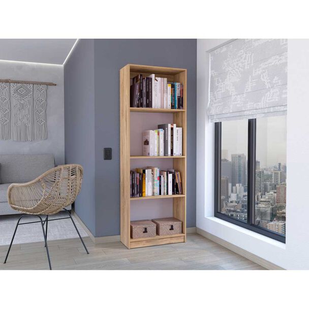 Estante TuHome Home E1 Macadamia Cartón Blanco