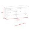 Rack TuHome Essential Hasta 65" Wengue