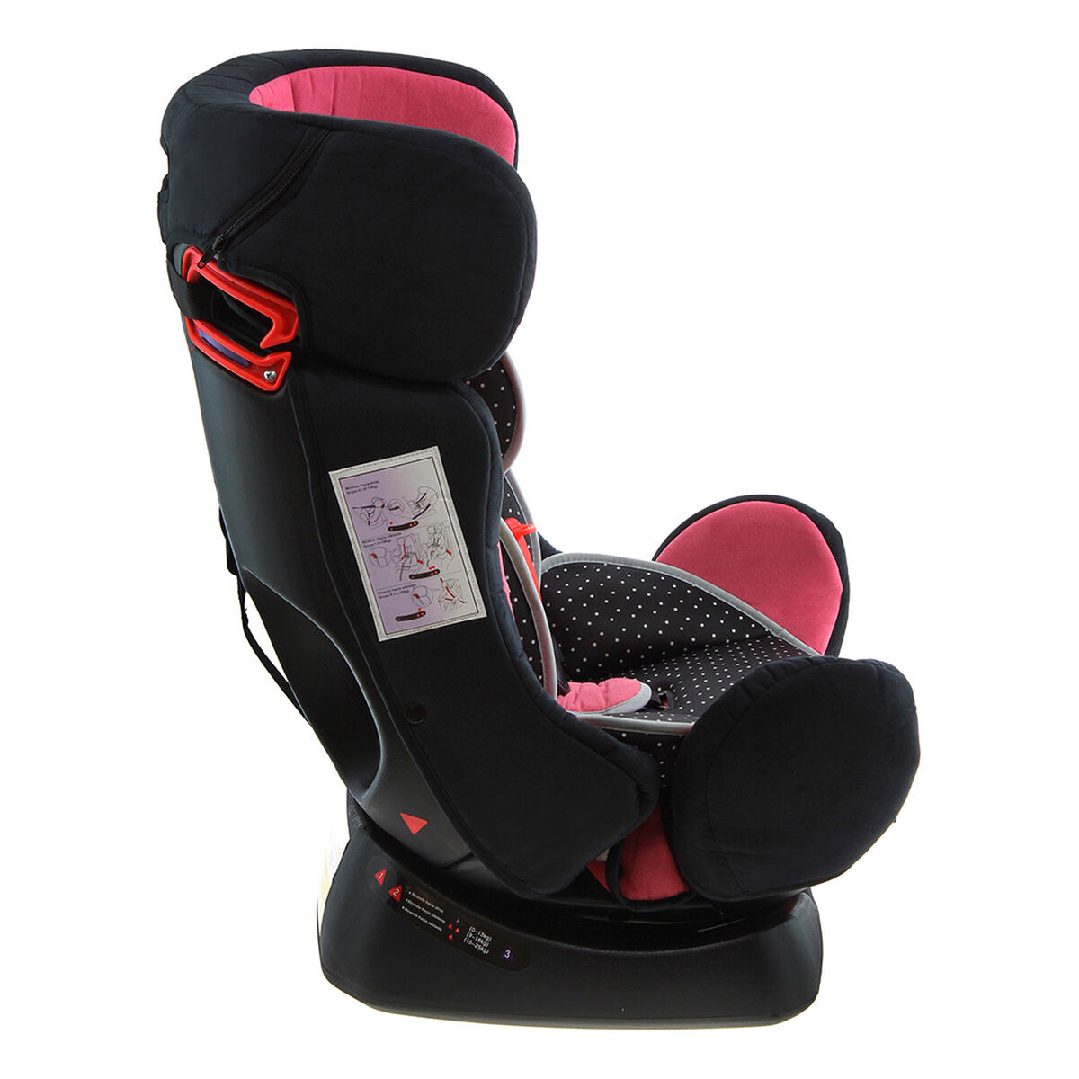 Butaca de Auto Baby Way Reclinable Bw-742 Fucsia