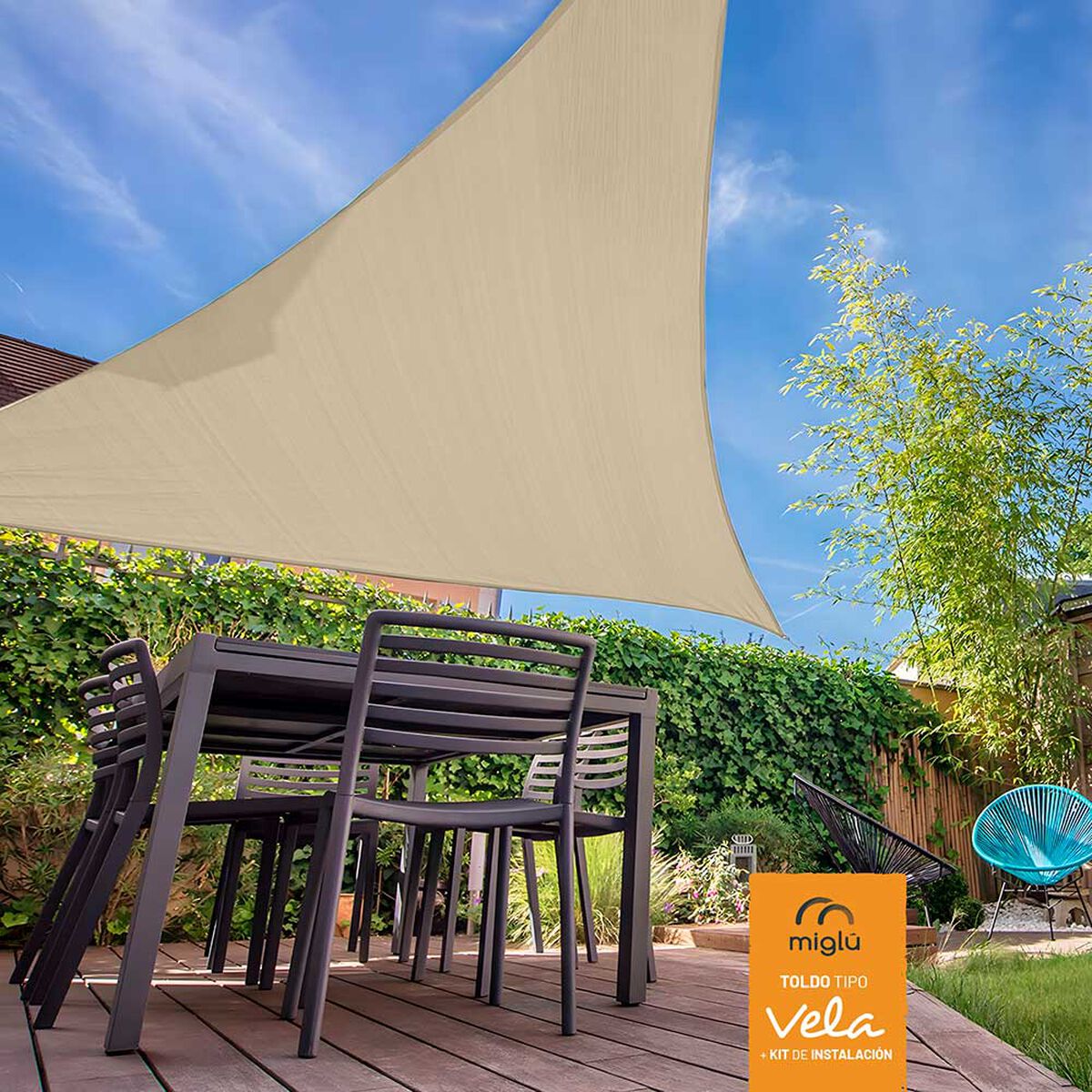 Toldo Miglu Tela Oxford Impermeable