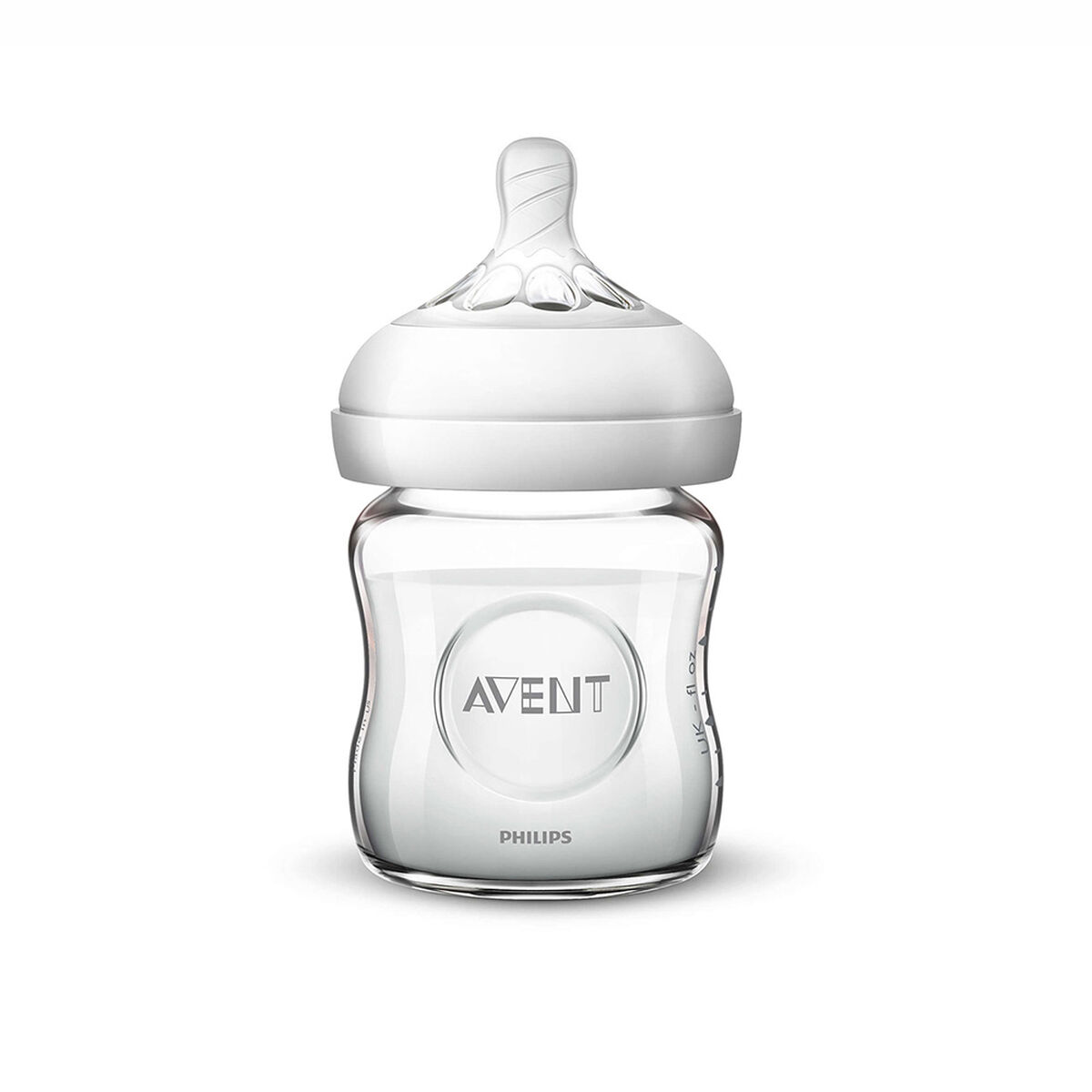 Mamadera Vidrio Natural 2.0.  120 ml