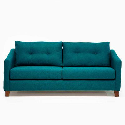 Imagen 2 del producto Juego de Living Barra Design Elena Sofá 3 Cuerpos + Dos Sillones 1 Cuerpo Petróleo