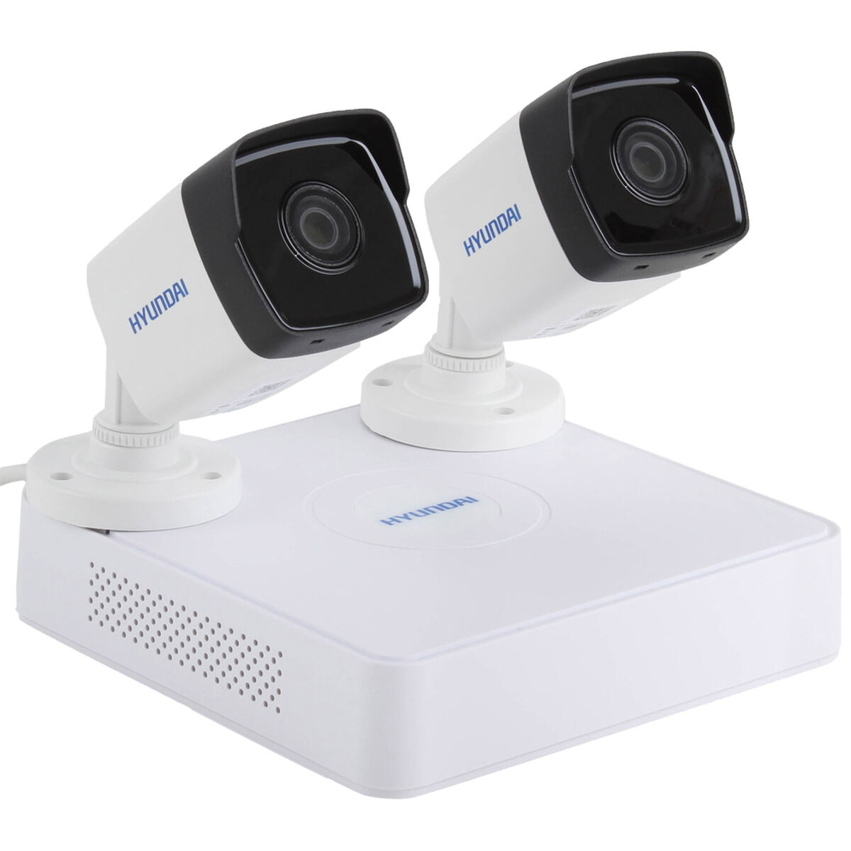 Kit 2 Cámaras de Seguridad Hyundai HY-NVR2CAM NVR