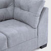 Sof&aacute; Muebles MPR Edimburgo 3 Cuerpos Gris Medio