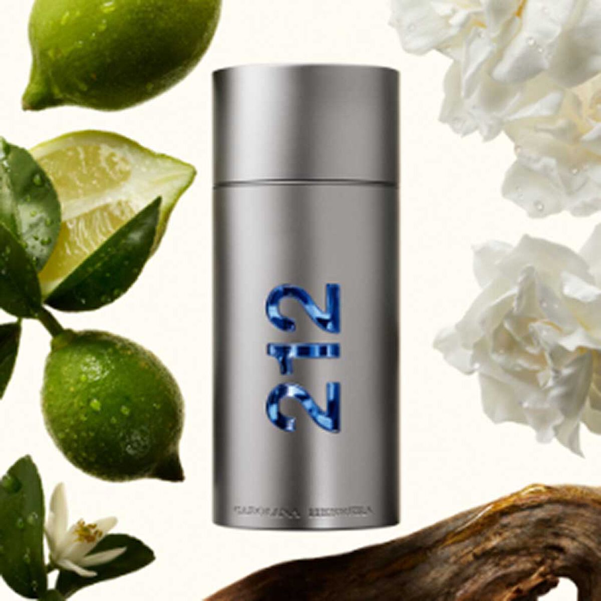 Set Perfume Carolina Herrera Hombre 212 Men NYC EDT 100 ml + Desodorante Stick 75 ml + EDT 10 ml