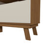 Rack TV Vekkahome Olinda 65" Pulgadas Café