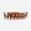 Juego de Comedor CIC New Carrera 8 Sillas + 2 Sitiales Mont Cherry