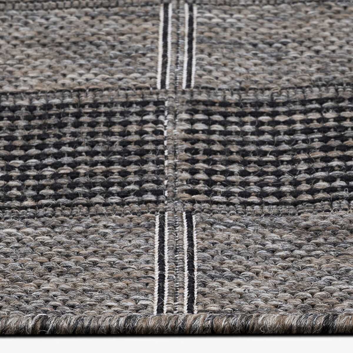 Alfombra Idetex Sisal Negro 200 x 285 cm